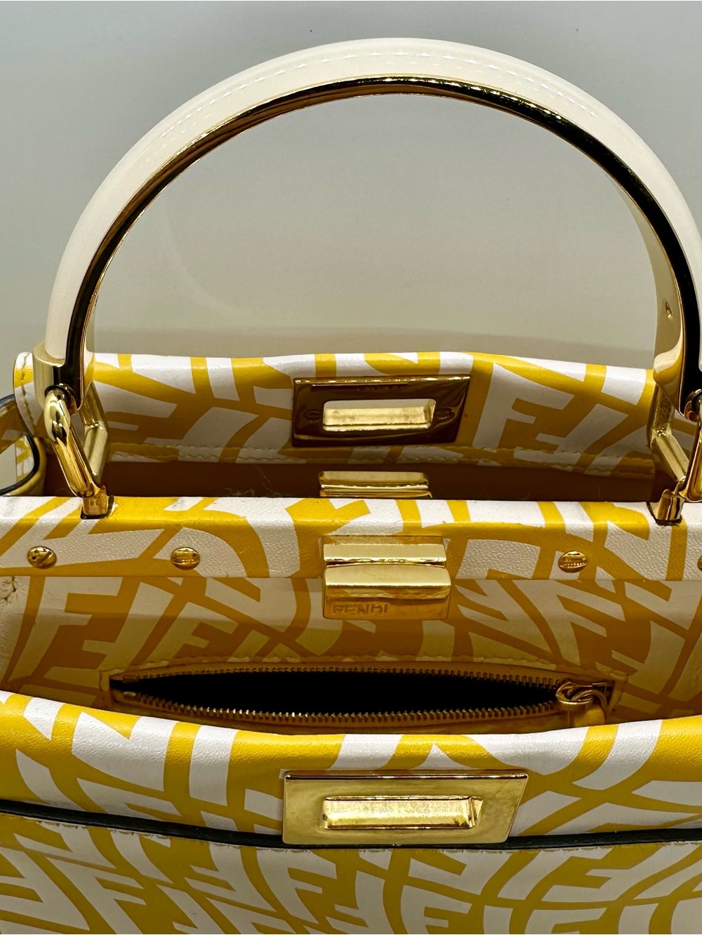 FENDI X SARAH COLEMAN Vertigo Peekaboo With Strap and Rain Cover - Picture 14 of 16